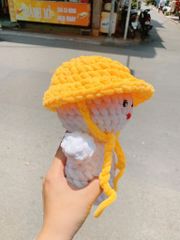 Thú Bông Nón Vàng (18cm x 25cm)
