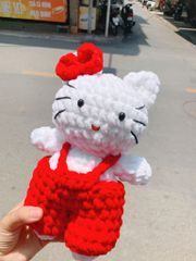 Thú Bông Hello Kitty (18cm x 27cm)