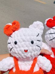 Thú Bông Hello Kitty (18cm x 27cm)