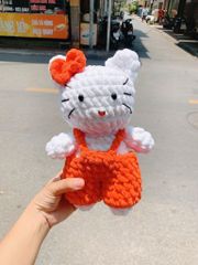 Thú Bông Hello Kitty (18cm x 27cm)