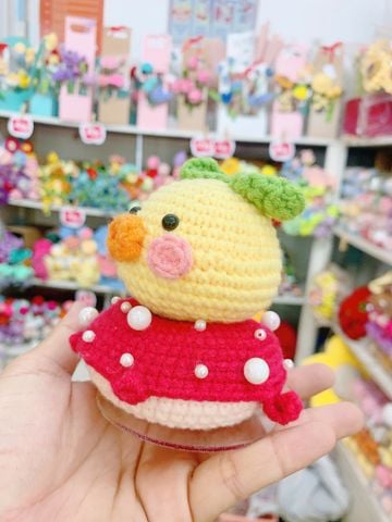 Đế Donut Lúc Lắc Vịt Vàng