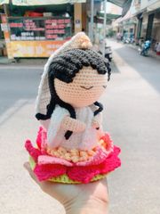 Tượng Quan Âm Bồ Tát Ngồi Thiền Hoa Sen