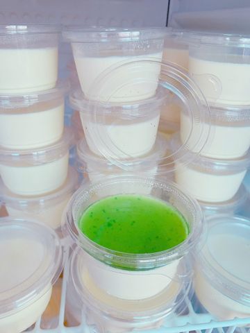 Food & Drinks Panna Cotta Kiwi