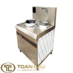 Bếp xào đơn kèm bầu nước điện từ 8KW
