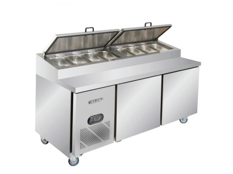 Bàn mát Pizza BERJAYA BS2D/PCF6/Z – Bếp Toàn Cầu