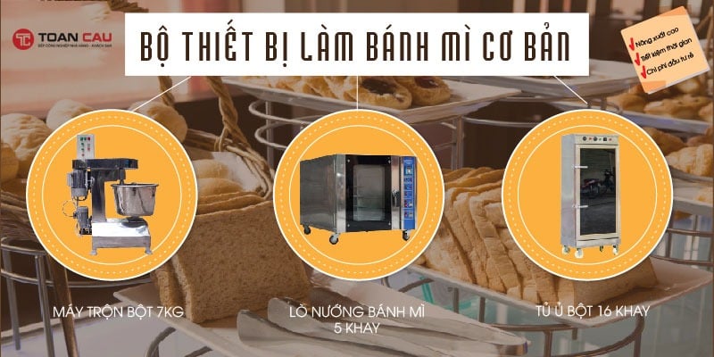 Thiết bị làm bánh mì 