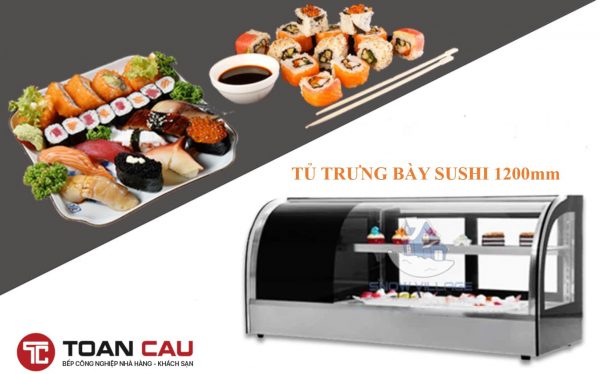 Tủ trưng bày sushi giá rẻ