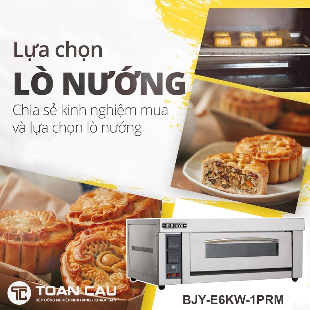 Lò nướng bánh 1 tầng Berjaya BJY-E6KW-1PRM