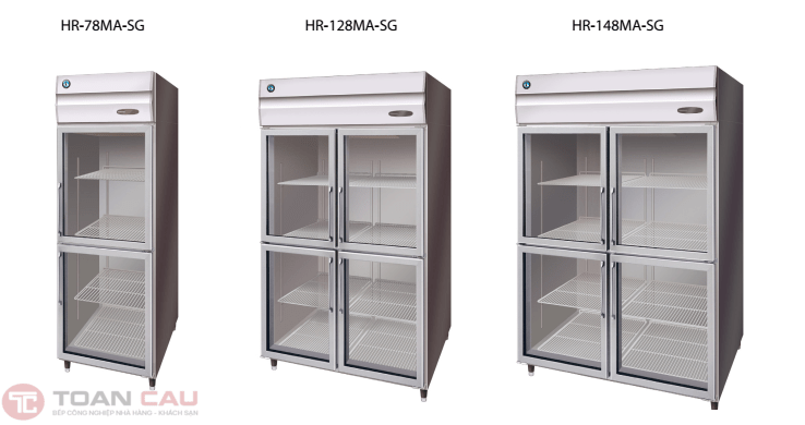 Tủ mát 4 cánh kính Hoshizaki HR-148MA-SG