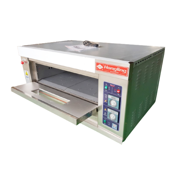 Lò nướng bánh 1 tầng 2 khay Hongling HLY-102F dùng gas