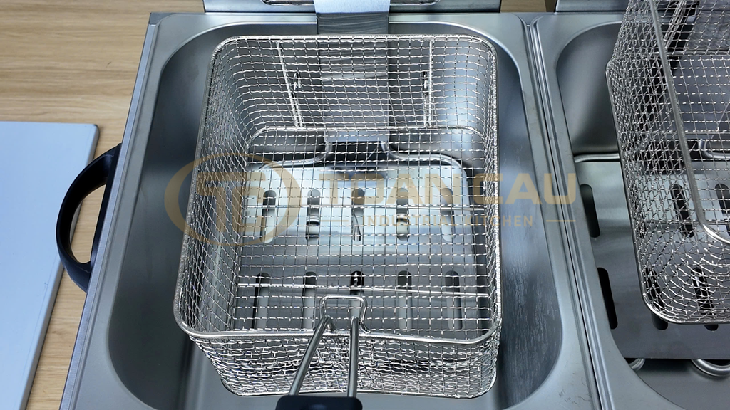 Bếp chiên nhúng đôi dùng điện YILI 12 lít