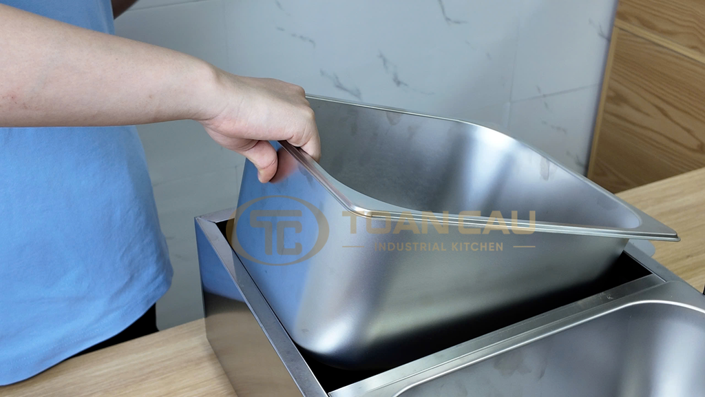 Bếp chiên nhúng đôi dùng điện YILI 12 lít