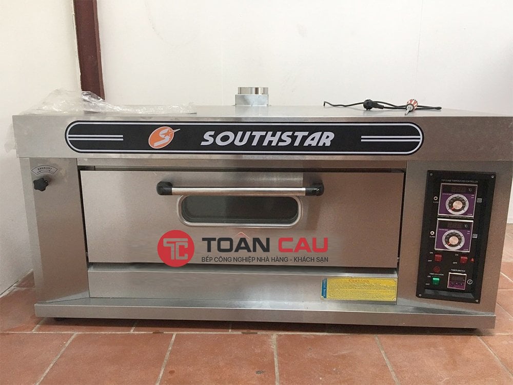 lò nướng southstar 1 tầng 2 khay gas