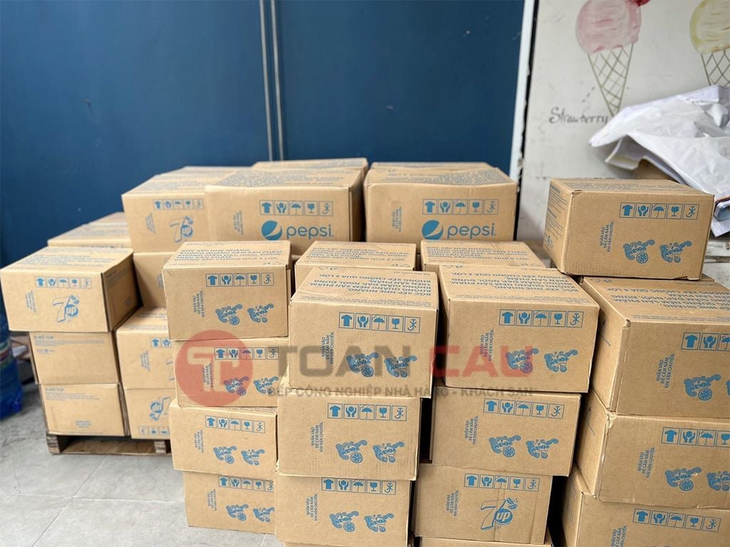 Nguyên liệu làm Soda (giống Coca cola, syrup Pepsi) (20Lit) - 7UP (10Lit) - Mirinda(10Lit)
