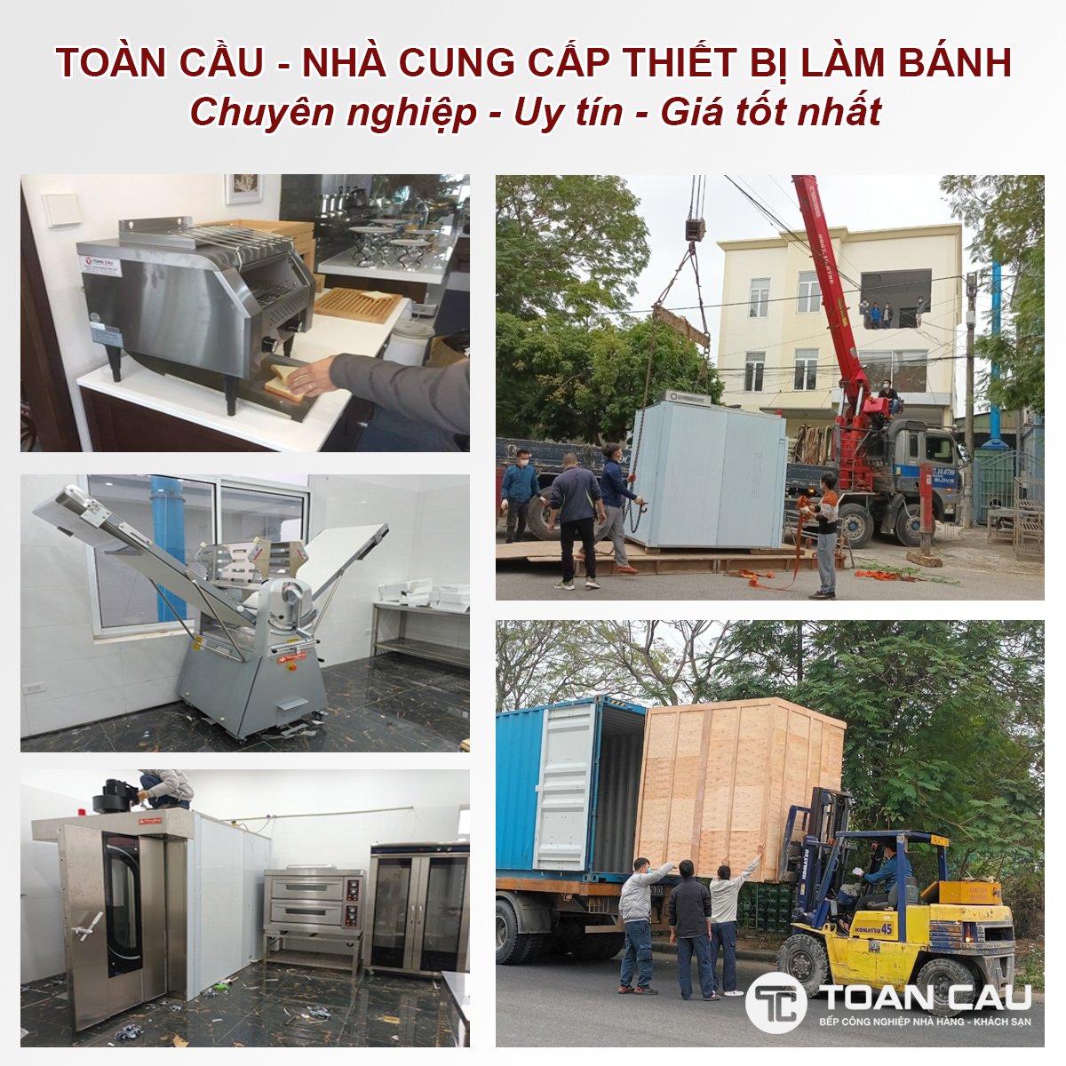 Thiết bị làm bánh Toàn Cầu