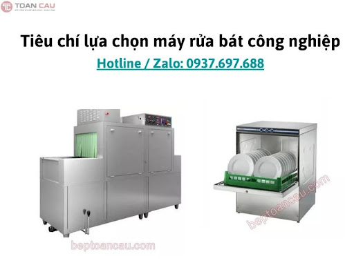 tiêu chí lựa chọn máy rửa bát