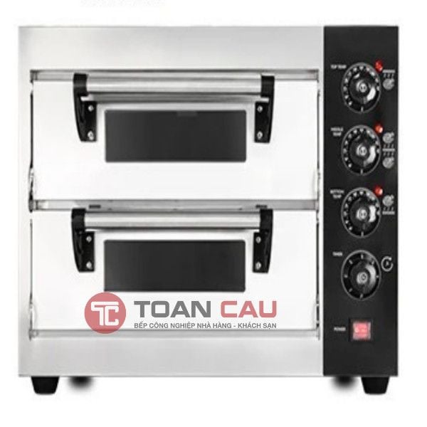 Lò nướng Pizza mini 2 tầng dùng điện PZD-4040-02