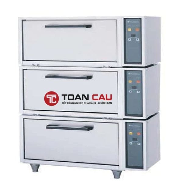 Tủ Cơm Công Nghiệp 3 Ngăn 21Kg Bằng Gas Fujimak FRC21FA-AP