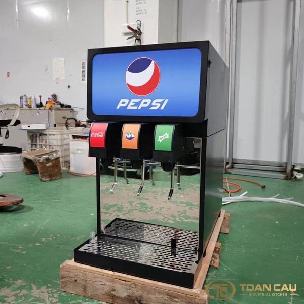 Máy làm Coca, Pepsi tươi 3 vòi TC300