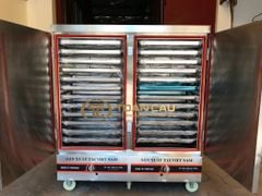 Tủ nấu cơm 24 khay dùng Gas (nấu 80~100kg gạo/lần)