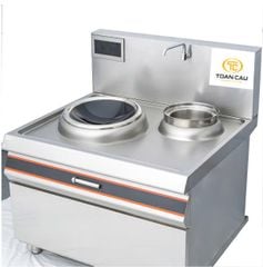 Bếp xào đơn kèm bầu nước điện từ