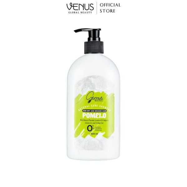  Dầu gội - xả Gennie Natural Care Shampoo - Pomelo for Hairfall 400ml 