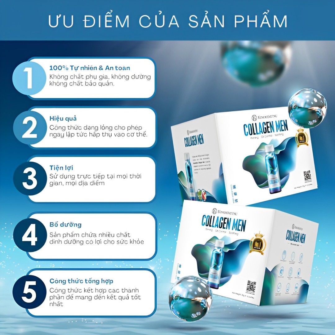  Kinohimitsu Collagen Men 50G | NƯỚC UỐNG ĐẸP DA , KIỂM SOÁT DẦU CHO NAM 