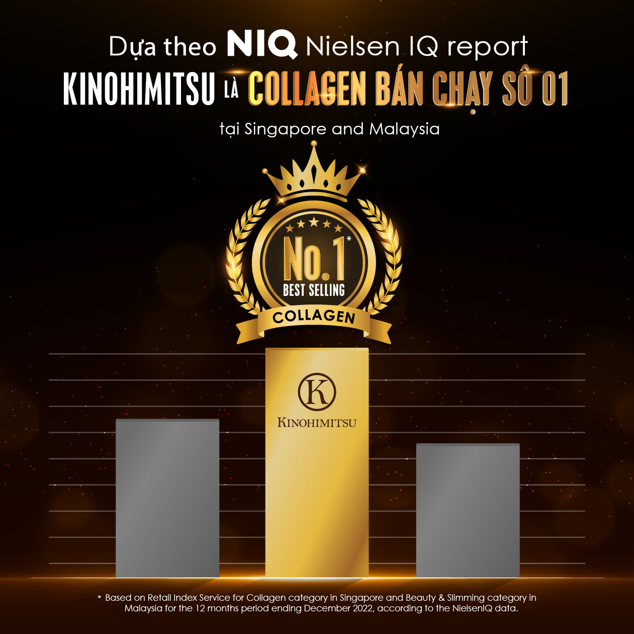  Kinohimitsu Stemcell 50G | NƯỚC UỐNG TRẺ HOÁ, TÁI TẠO DA TỪ TẾ BÀO GỐC 