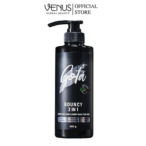  Sữa tắm - gội 2in1 hương nước hoa Gota 480ml 