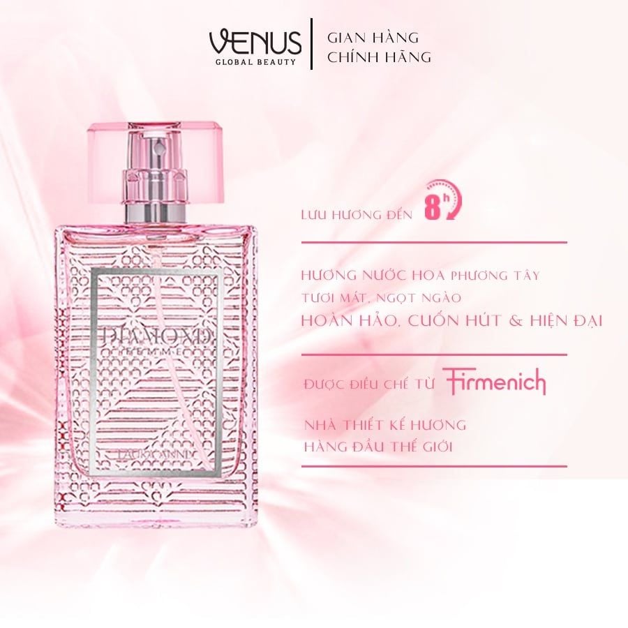  Nước Hoa Nữ Diamond Femme (Pink) 45ml 