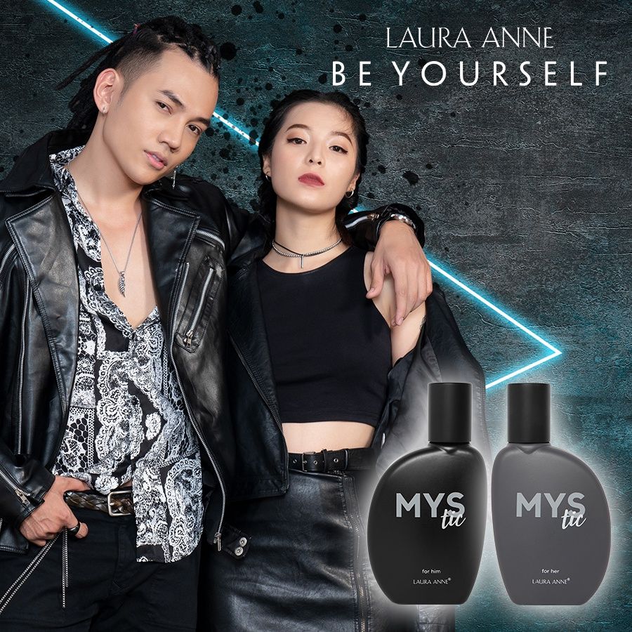  Bộ đôi Nước hoa Nam Nữ Laura Anne - Mystic - 50ml 