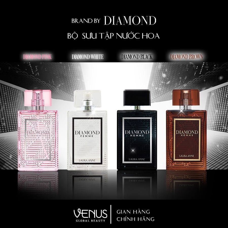  Nước Hoa Nữ Diamond Femme (Pink) 45ml 