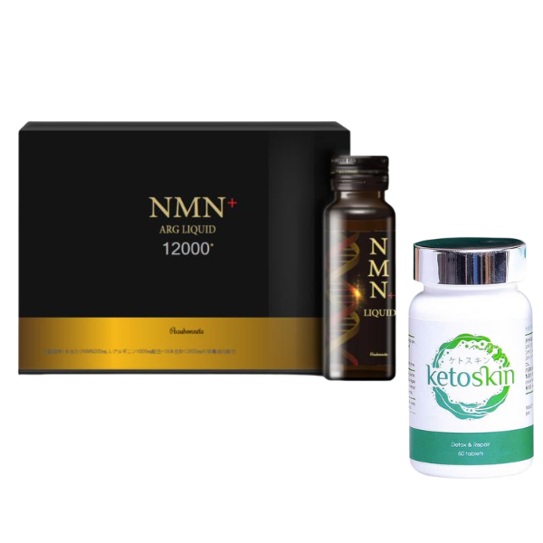 Nước Uống Trường Thọ Peauhonnete NMN+ ARG Liquid 12000 Nhật Bản