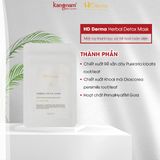  Mặt nạ thanh lọc và trẻ hoá toàn diện HD Derma Herbal Detox Mask Hộp 5 miếng 