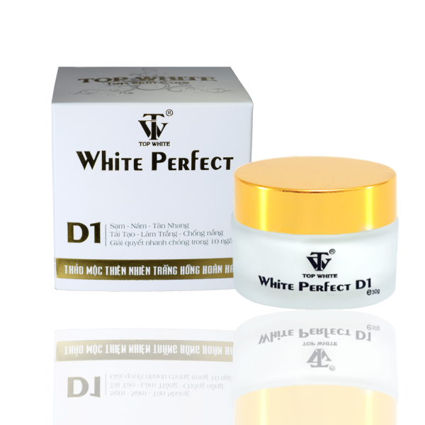 Kem Dưỡng Trắng Da Ngừa Nám Tàn Nhang Đồi Mồi Topwhite White Perfect D1 30g