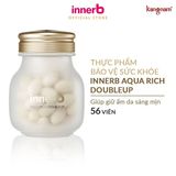  Viên Uống Cấp Nước Tăng Hàm Lượng Trắng Da Và Chống Nắng Nội Sinh InnerB Aqua Rich DoubleUp 56 Viên 