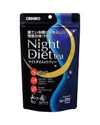  Trà giảm cân Night Diet Tea Orihiro 24 gói 