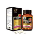  Viên Uống Giảm Triệu Chứng Viêm Đường Tiết Niệu Go Healthy Cranberry 60,000+ Hộp 30 viên 