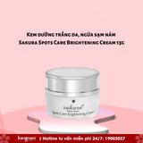  Sakura Spots Care Brightening Cream - Kem Dưỡng Trắng, Ngừa Sạm Nám (45g) 