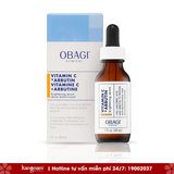  Tinh chất dưỡng trắng da OBAGI CLINICAL Vitamin C+ Arbutin Brightening Serum 30ml 