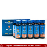  Nước Đông Trùng Hạ Thảo Kết Hợp Sâm Hector Cordyceps Ginseng 10 chai/hộp (50ml/chai) 