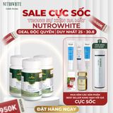  Combo 3 Hộp Viên Uống Giảm Mụn Sáng Da, Ngăn Ngừa Lão Hóa NUTROWHITE Celeb Acnea Hộp 90 Viên 