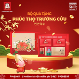  Set Tết Phúc Thọ Trường Cửu: 1 Hồng Sâm Cô Đặc KGC Global Extract 30g + 2 Hộp Nước Hồng Sâm Won 70ml x 5 gói + 1 Hộp Nước Hồng Sâm KGC Vital Tonic 20ml x 10 ống 