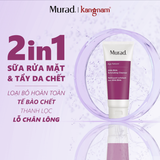  Murad AHA/BHA Exfoliating Cleanser - Sữa Rửa Mặt Kết Hợp Tẩy Tế Bào Chết  (200ml) 