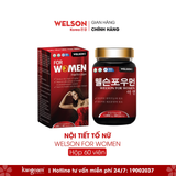  Thực Phẩm Cải Thiện Sức Khỏe Cho Nữ Giới Welson For Women Hộp 90 Viên 