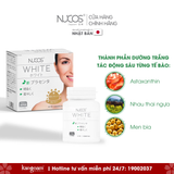  Viên Uống Giảm Nám Trắng Da Chống Nắng Nucos White 60 viên 