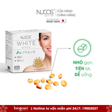  Viên Uống Giảm Nám Trắng Da Chống Nắng Nucos White 60 viên 