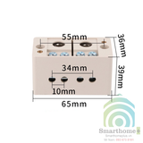  Cầu Đấu Chia Dây Điện 1 Pha Tiện Lợi 100A 