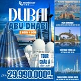  DUBAI - ABU DHABI | 5 NGÀY 4 ĐÊM 