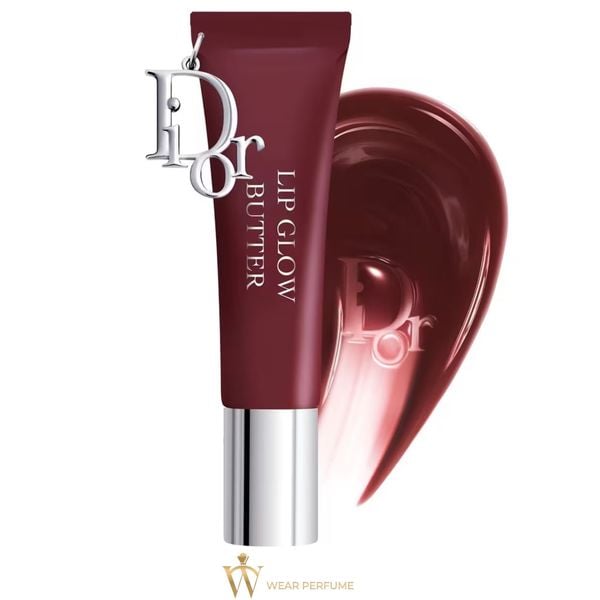  Son Dưỡng Dior Addict Lip Glow Butter 104 Black Cherry - Màu Đỏ Đất 